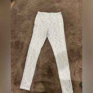 Leggings in white and Light Gray